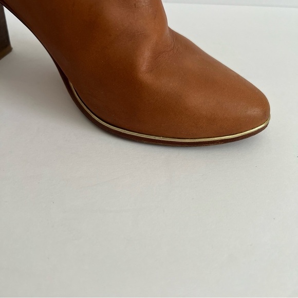 Ted Baker Vaully Tan Leather Bootie size 40 (8.5) - Picture 7 of 11